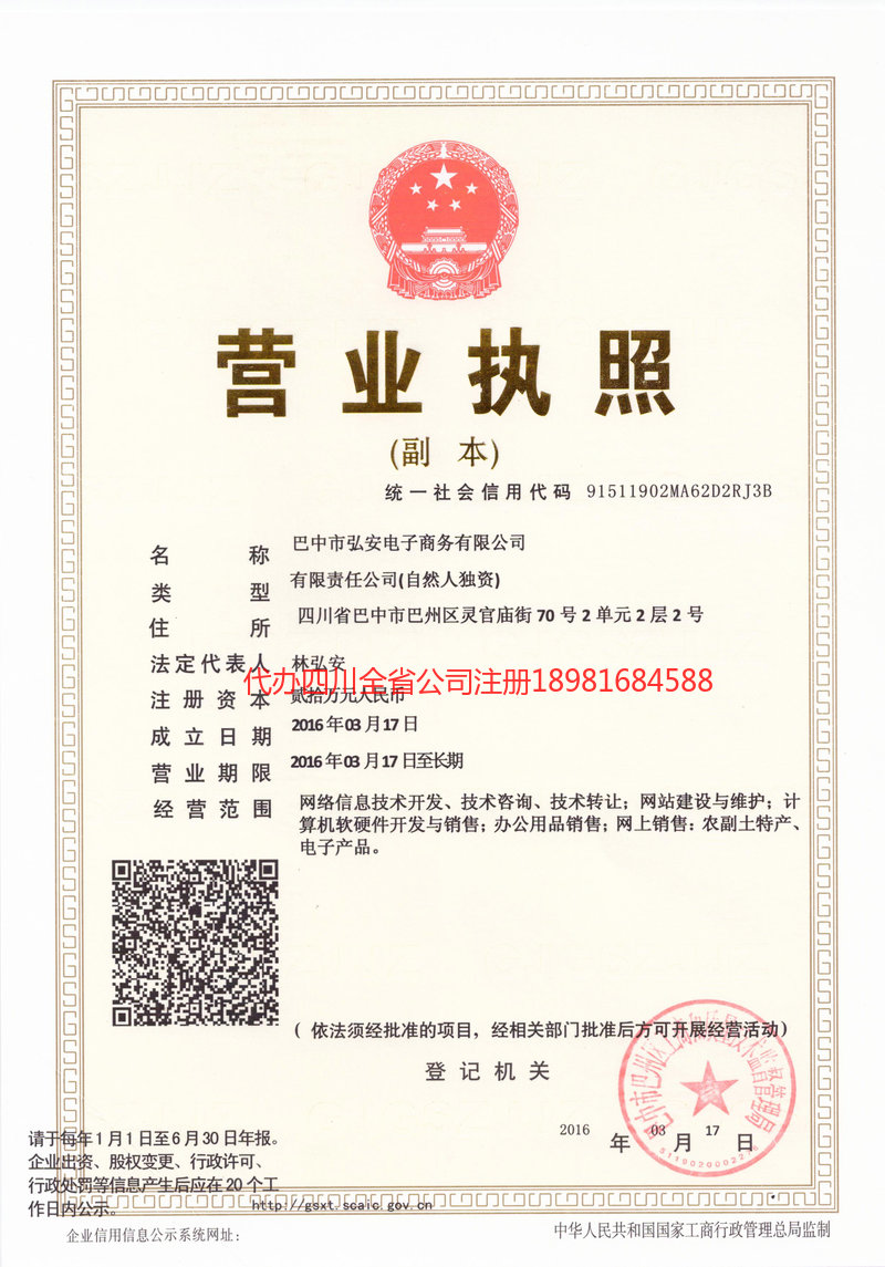 绥化绥化宏安电子商务有限公司